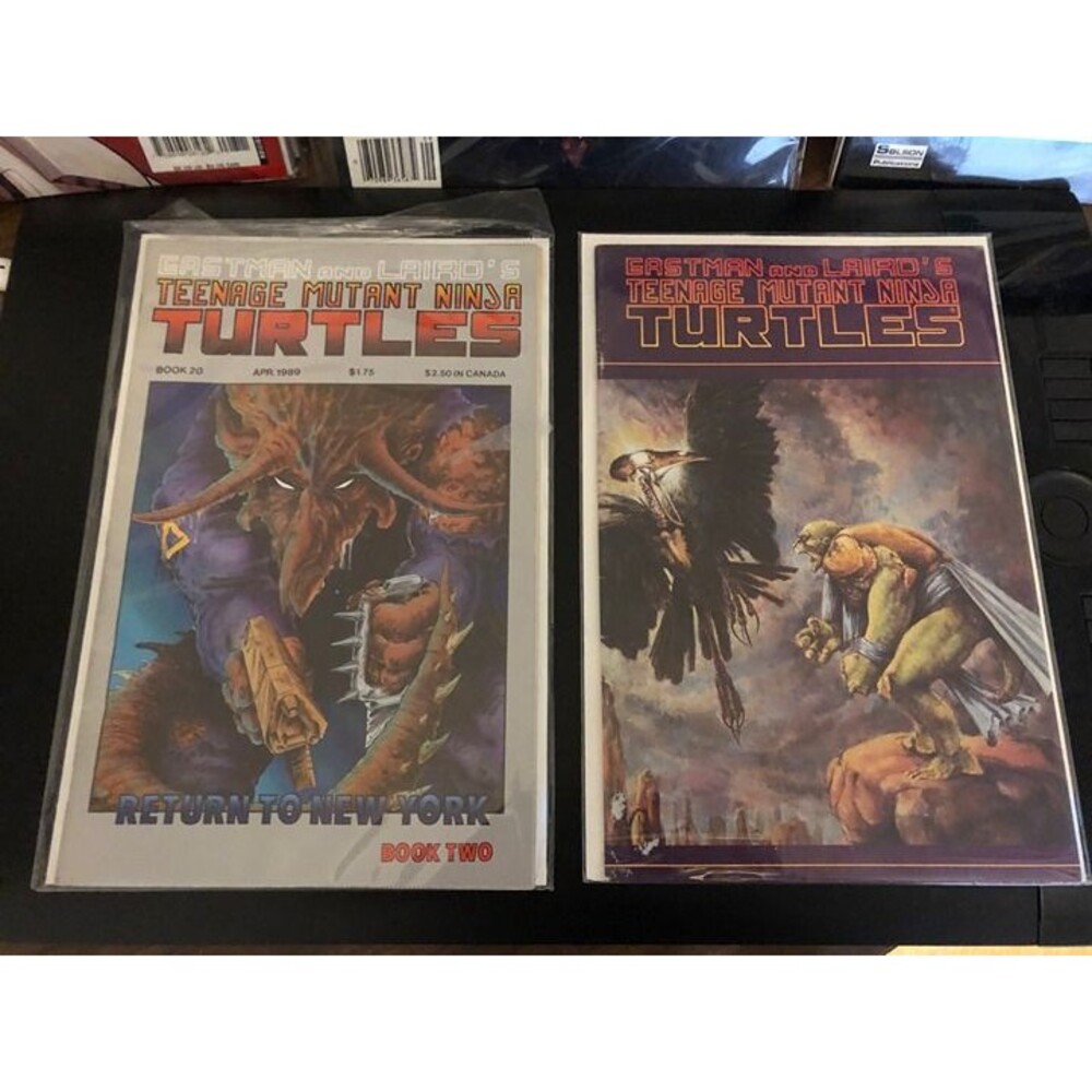 Teenage Mutant Ninja Turtles #36 1991 1st Print Mirage+TMNT Book 20 april 1989